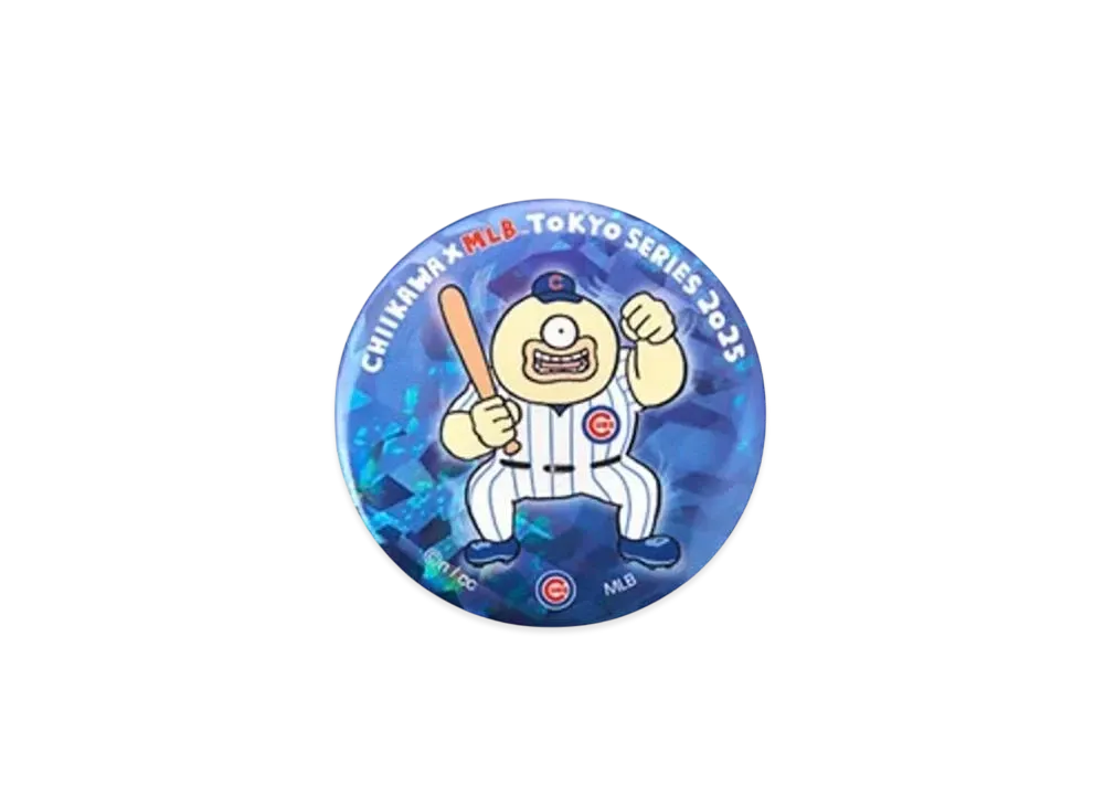 MLB x Chiikawa Tokyo Series Hologram Badge Ode "Blue"