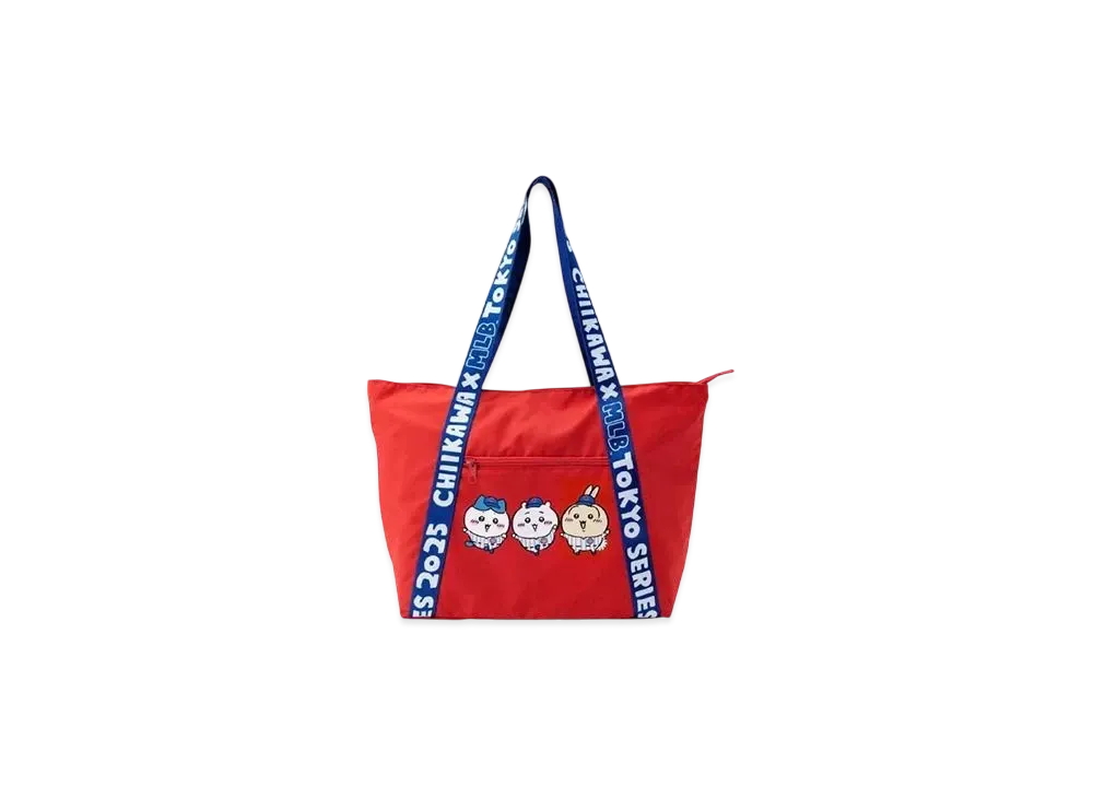 MLB x Chiikawa Tokyo Series Tote Bag (Cubs) "Red"
