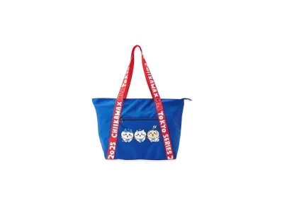 MLB x Chiikawa Tokyo Series Tote Bag (Dodgers) "Blue"