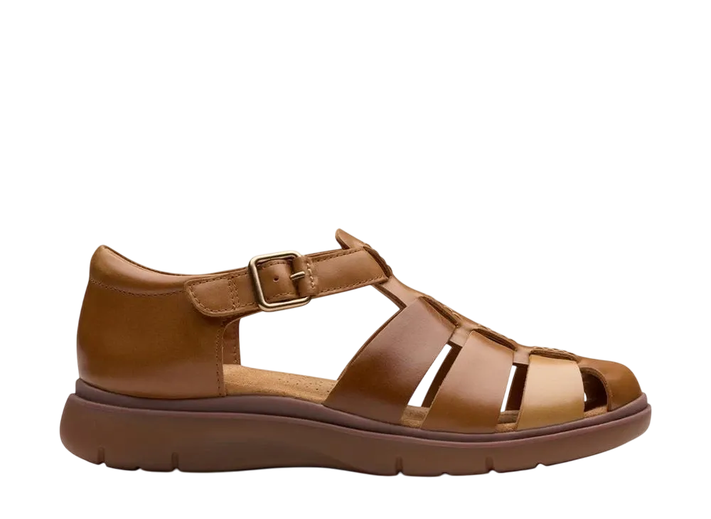 Clarks Women's Certina Sun "Dark Tan Combi"