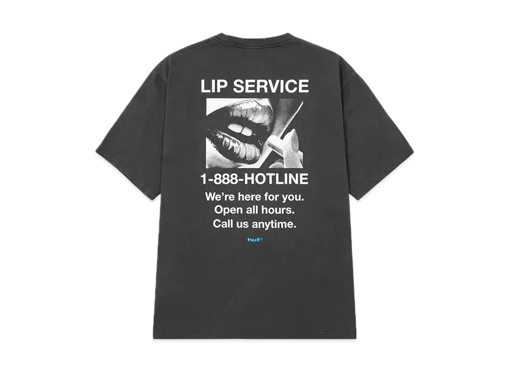 HUF Hotline Tee "Black"