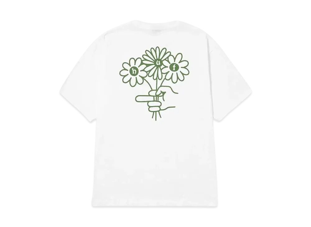 HUF Hand Pick Tee "White"