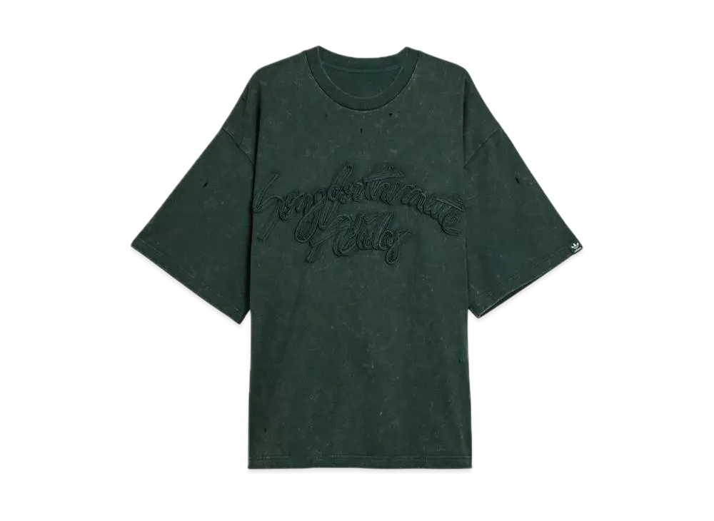 adidas x Song for the Mute Washed Short Sleeve T-shirt (Gender Neutral) "Shadow Green"