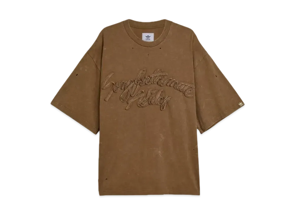 adidas x Song for the Mute Washed Short Sleeve T-shirt (Gender Neutral) "Earth"