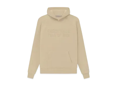 FEAR OF GOD ESSENTIALS Hoodie (Silicon Logo) "Sand"