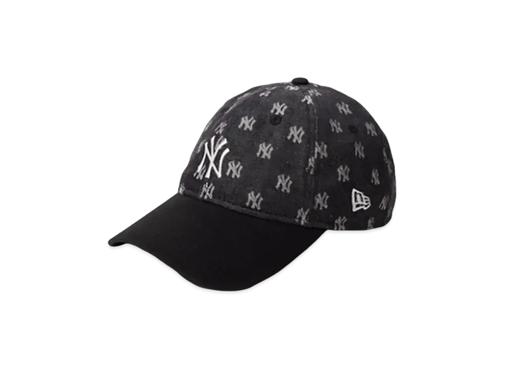 NEW ERA 9Twenty MLB Jacquard New York Yankees "Black/Chrome"