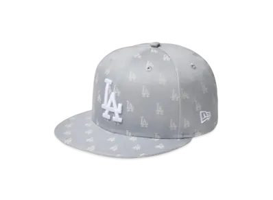 NEW ERA 59Fifty MLB Jacquard Los Angeles Dodgers "Gray/White"