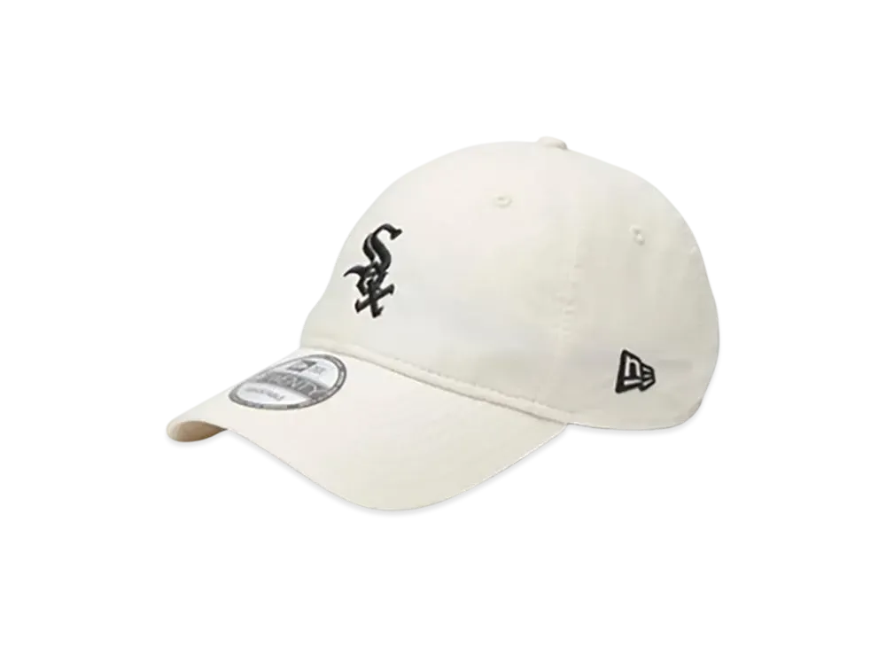 NEW ERA 9Twenty MLB Typewriter Chicago White Sox "Chrome White"