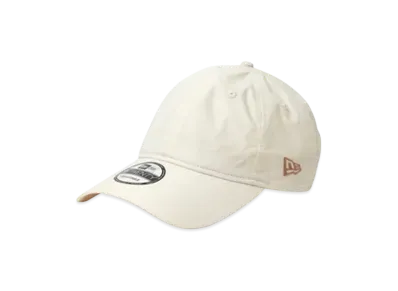 NEW ERA 9Twenty Long Visor Typewriter Khaki Sweatband Basic "Chrome White"