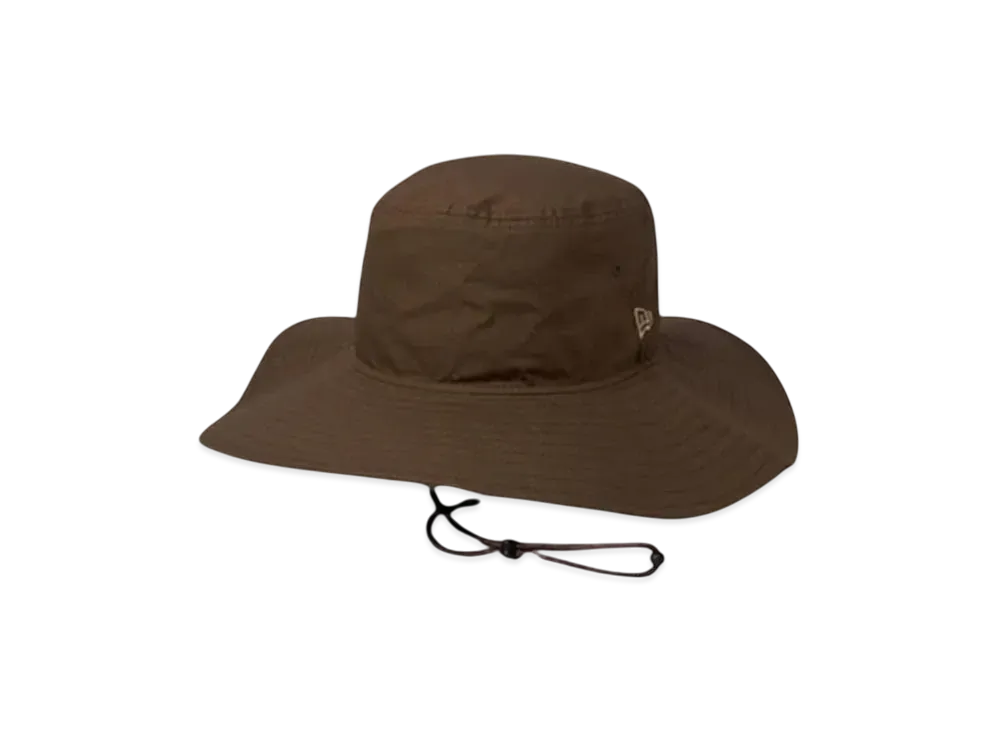 NEW ERA Adventure Wide Brim Typewriter Khaki Sweatband Basic "Walnut"