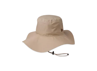 NEW ERA Adventure Wide Brim Typewriter Khaki Sweatband Basic "Beige"