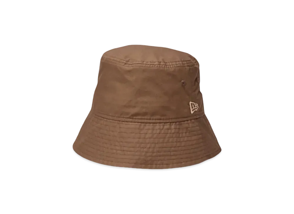 NEW ERA Bucket 01 Sailor Brim Typewriter Khaki Sweatband Basic "Walnut"