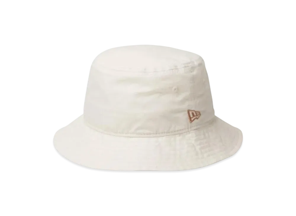 NEW ERA Bucket 01 Typewriter Khaki Sweatband Basic "Chrome White"