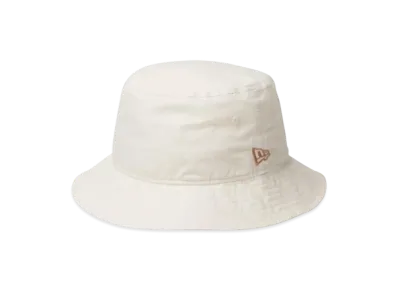 NEW ERA Bucket 01 Typewriter Khaki Sweatband Basic "Chrome White"