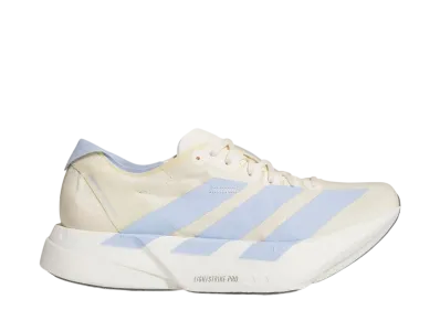 adidas Women's Adizero Adios Pro 4 "Warm Vanilla/Cloud White/Onix"