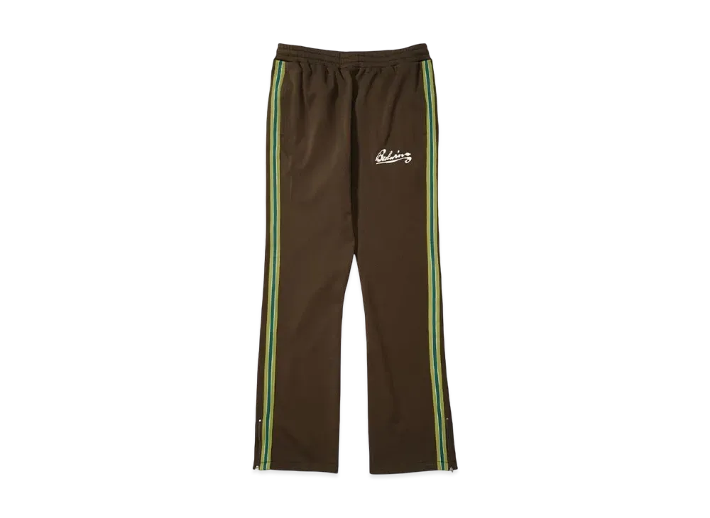 Bedwin & the heartbreakers 10L FLARED JERSEY PANTS "JIMI" "BROWN"