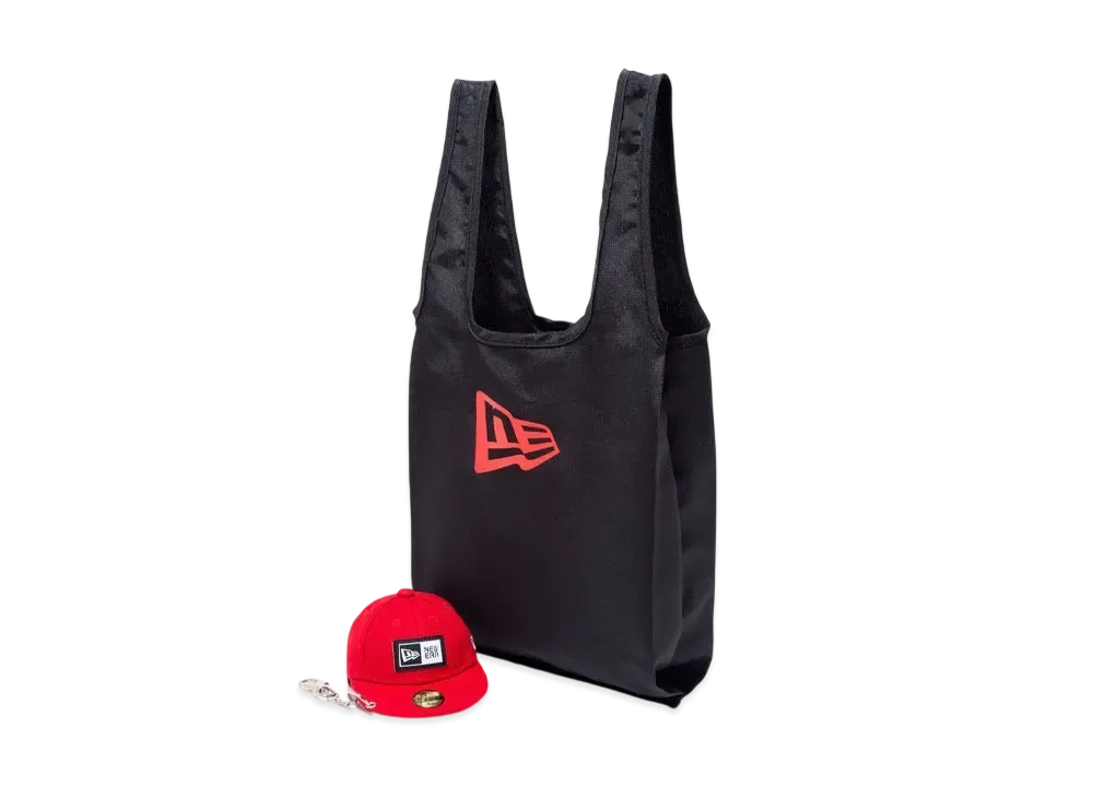 NEW ERA Cap Pouch Eco Bag 8L Box Logo "Scarlet"