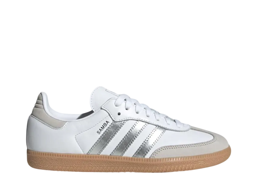 新品 タグ付き adidas SAMBA OG シルバー adidas Originals Women's Samba OG