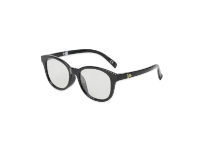 NEW ERA Sunglasses Boston Square Lens Shiny Black Frame Photochromic Grey Lens "Black/Gray"