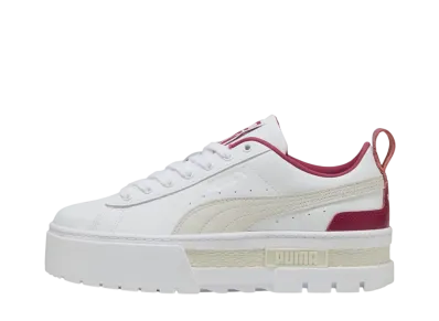 Puma Women's Mayze Luxe "Puma White/Port"