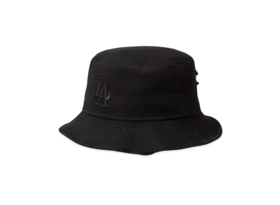 NEW ERA Bucket 01 Damaged Series Los Angeles Dodgers "Black"