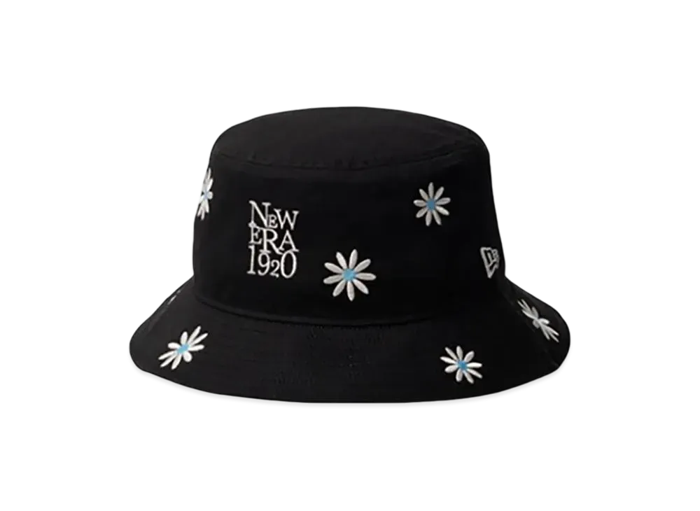 NEW ERA Bucket 01 Flower Embroidery New Era 1920 "Black"