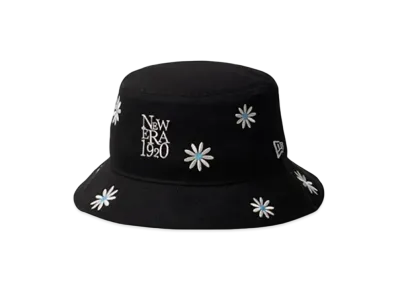 NEW ERA Bucket 01 Flower Embroidery New Era 1920 "Black"