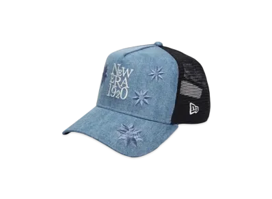 NEW ERA 9Forty A-Frame Tracker Flower Embroidery New Era 1920 "Navy"