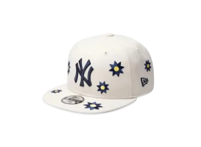 NEW ERA Youth 9Fifty Flower Embroidery New York Yankees "Stone"