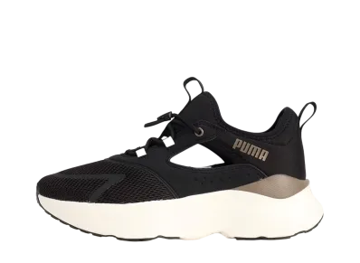 Puma Women's Softride Mayve Mule "Puma Black/Bronze"