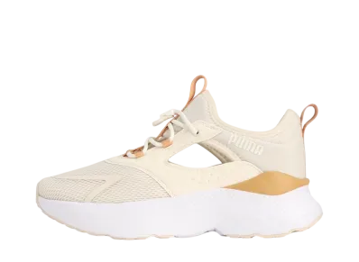 Puma Women's Softride Mayve Mule "Alpine Snow/Warm Beige"