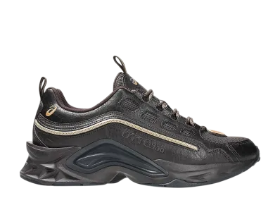 OTTO 958 × Asics Protoblast-CMLVIII "Dark Brown/Pure Gold"