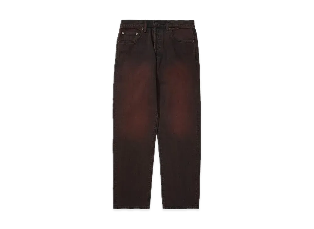 Supreme Regular Jean "Overdyed Red" (25SS)