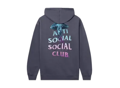 ANTI SOCIAL SOCIAL CLUB Jellyfish Hoodie "Slate Blue"
