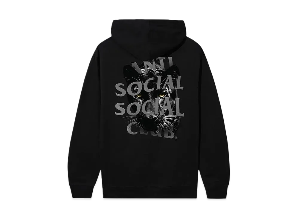 ANTI SOCIAL SOCIAL CLUB Panther Hoodie "Black"
