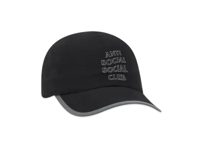 ANTI SOCIAL SOCIAL CLUB Reflective Running Hat "Black"