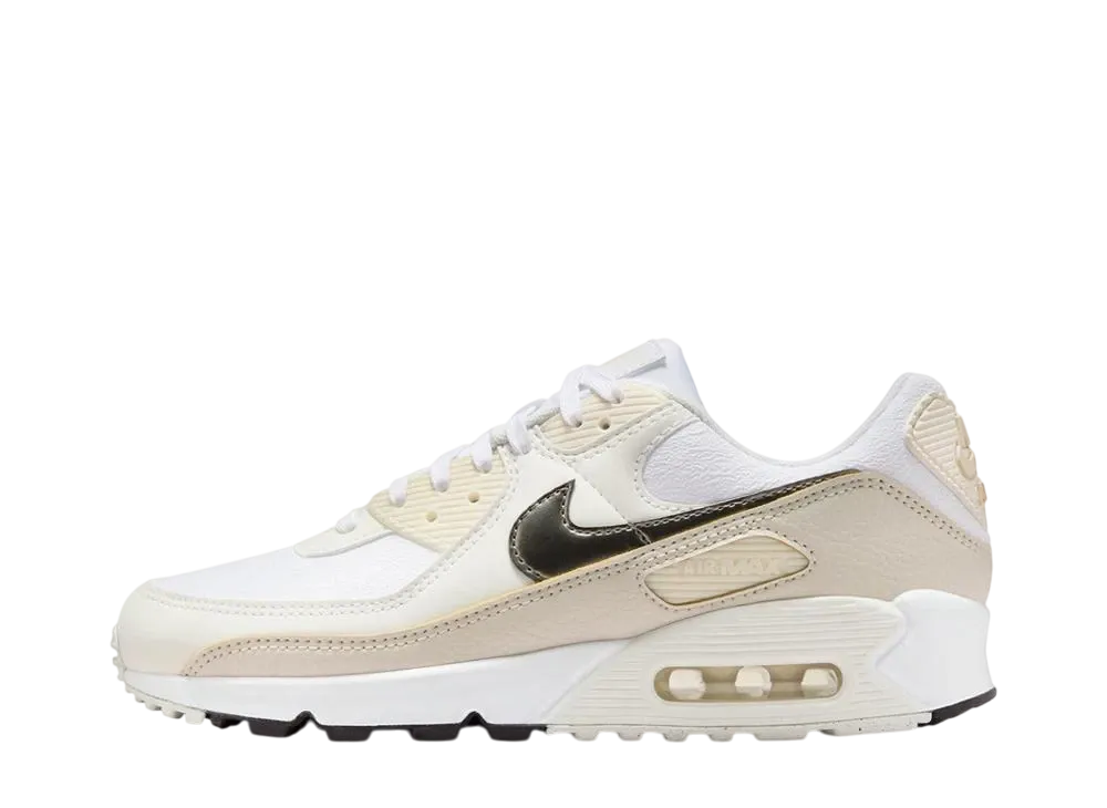 ナイキ ウィメンズ エアマックス90 "ホワイト/フラットピューター"