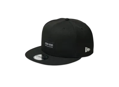 NEW ERA 9Fifty Metal Flag Woven Patch "Black/Silver"