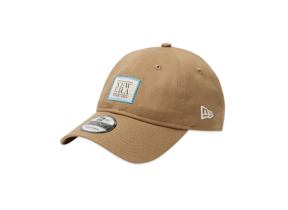 NEW ERA 9Twenty Woven Patch "Khaki"