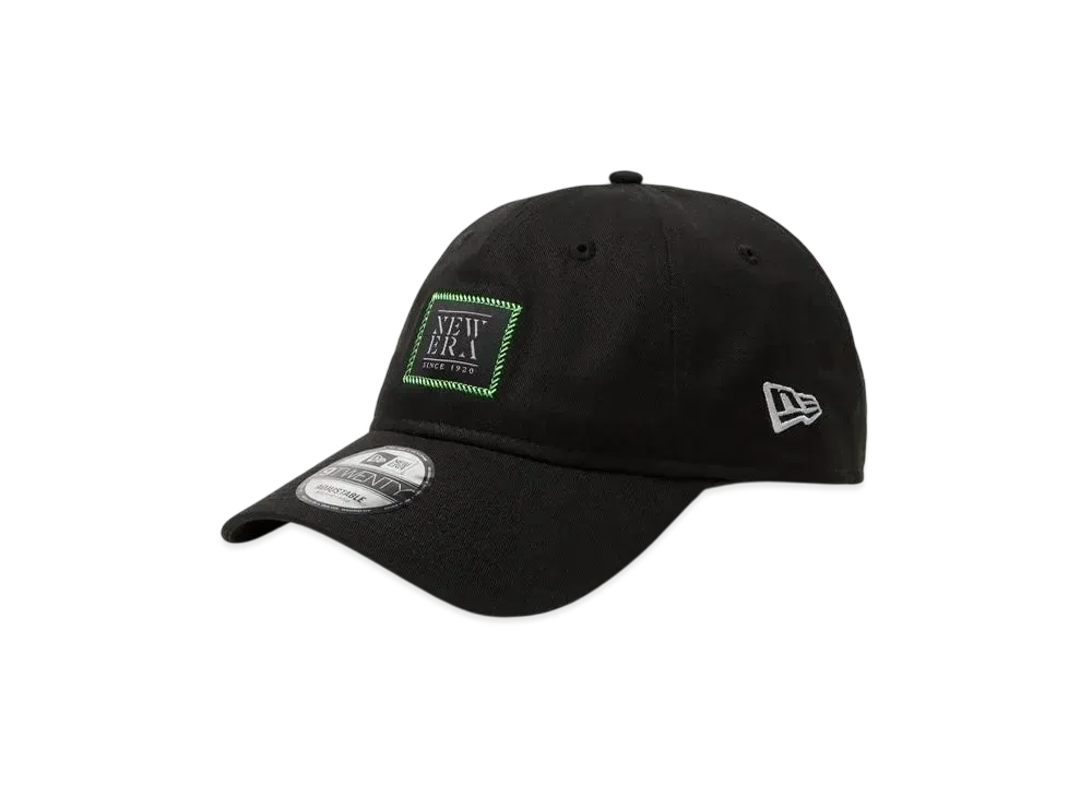 NEW ERA 9Twenty Woven Patch "Black"