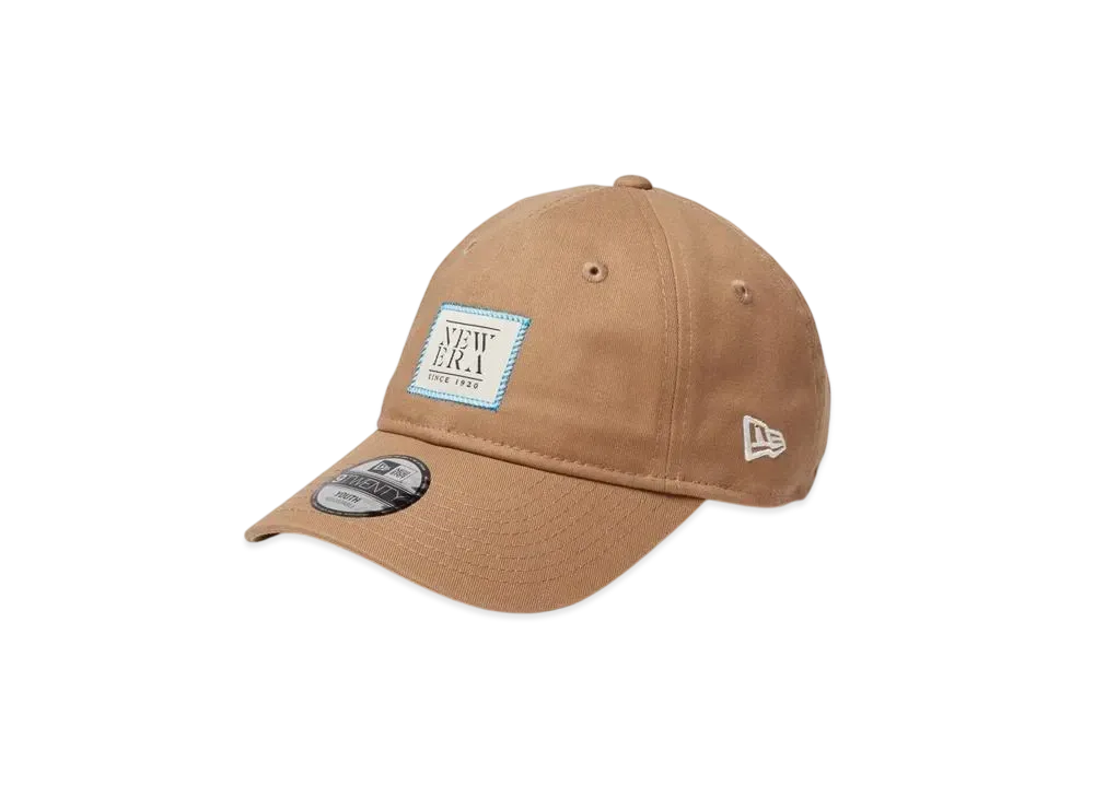 NEW ERA Youth 9Twenty Woven Patch "Khaki"
