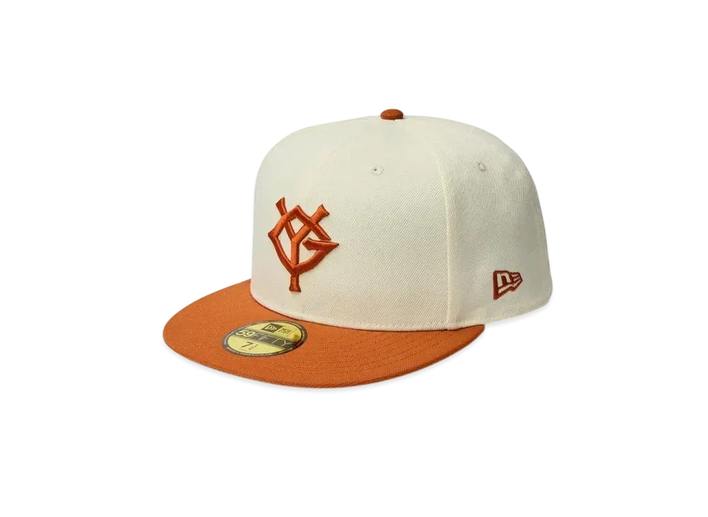 NEW ERA 59Fifty Yomiuri Giants "Chrome White/Orange"