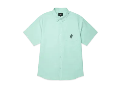 HUF Icarus Oxford Shirt "Diffused Jade"