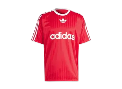 adidas Adicolor Short Sleeve T-Shirt "Better Scarlet/White"