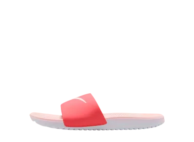 Nike GS Kawa Slide "Magic Ember/White/Echo Pink"
