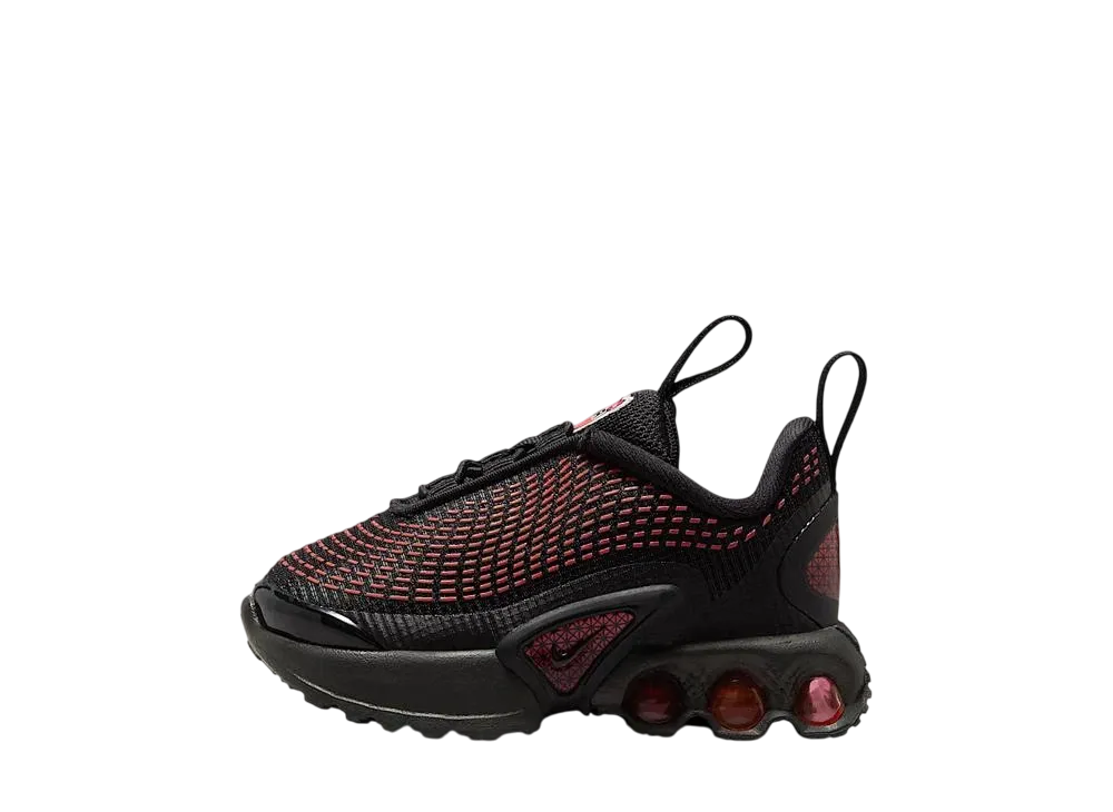 Nike TD Air Max DN "Black/Bright Crimson"