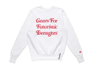 Girls Don't Cry x HUMAN MADE Crewneck Sweatshirt "White"