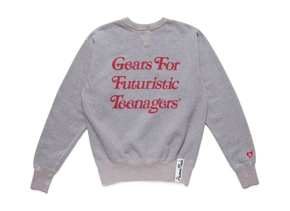 Girls Don't Cry x HUMAN MADE Crewneck Sweatshirt "Gray"