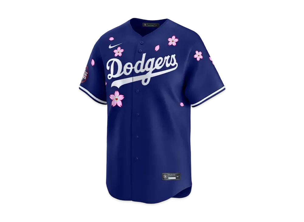 Takashi Murakami x MLB World Tour Tokyo Series 2025 Collaboration Uniform Limited Jersey Ortonate "Blue"