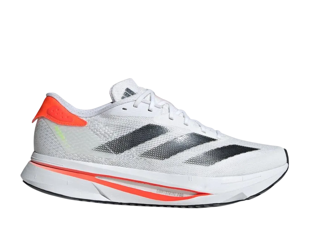 アディダス アディゼロ SL2 M "フットウェアホワイト/コアブラック/オレンジ"